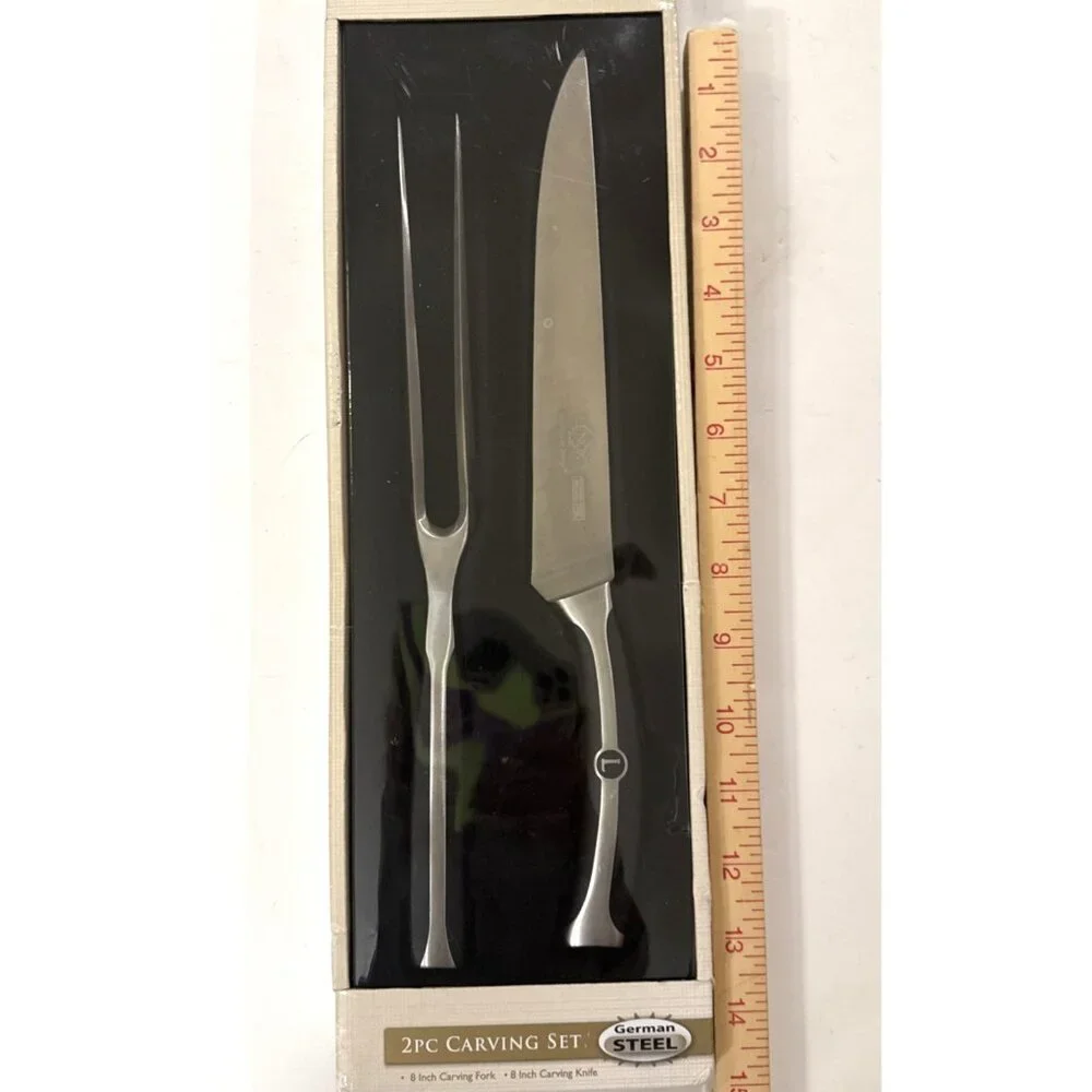 Lenox American By Design 2 Piece German Steel Carving Set